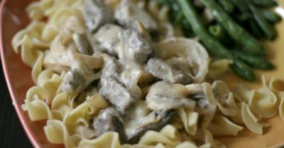 Instant Pot Tangy Beef Stroganoff - Dump and Go Dinner