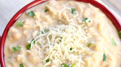 Instant Pot White Chicken Chili - 365 Days of Slow Cooking - Dump and Go Dinner