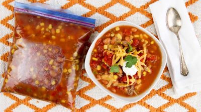 Instant Pot Taco Soup - Dump and Go Dinner