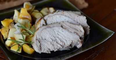 Instant Pot Rosemary Pork Roast with Fall Vegetables - Dump and Go Dinner