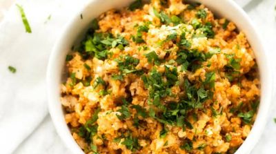 Spanish Cauliflower Rice