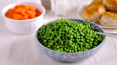 Simple Side:  Peas