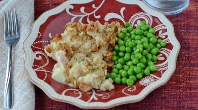 Chicken Stuffing Bake - Dump and Go Dinner