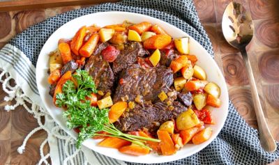 Instant Pot Cola Pot Roast - Dump and Go Dinner