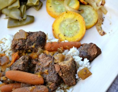 Thai Curry with Beef Brisket - Dinner Version