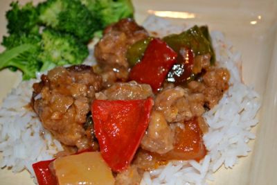 Gluten Free Dairy Free Slow Cooker Sweet and Sour Meatballs - Dump and Go Dinner