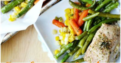 Sheet Pan Italian Chicken and Veggies - Dump and Go Dinner