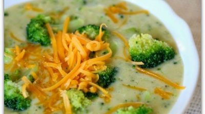 Instant Pot Skinny Broccoli Cheddar Soup - Dump and Go Dinner