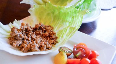 Cheeseburger Lettuce Wraps