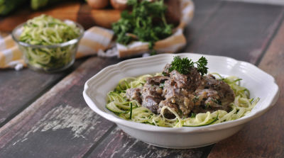 GAPS Beef Stroganoff - Dump and Go Dinner