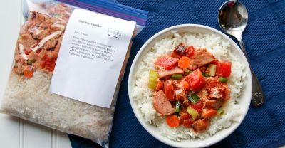 Chicken Gumbo - Lunch Version