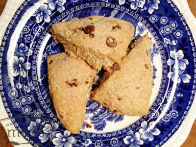 Chocolate Coconut Scones