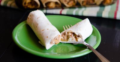 Gluten Free Dairy Free Southwest Roll-Ups - Lunch Version