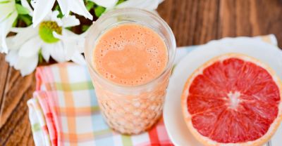 Carrot Mango Grapefruit Smoothie