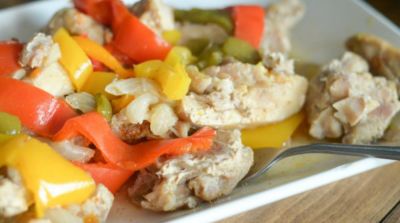 Instant Pot Chicken Fajitas - Dump and Go Dinner