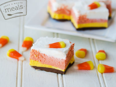 Candy Corn Fudge