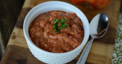 Vegan Tomato Soup - Lunch Version