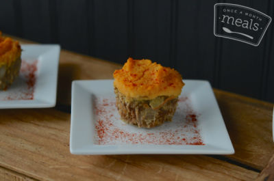 Spicy Shepherd's Pie Muffins - Lunch Version