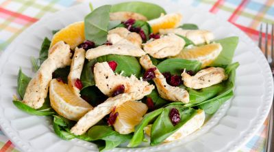 Citrus Chicken Salad Strips - Lunch Version