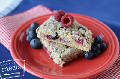 Red, White and Blueberry Quinoa Scones