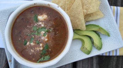 Instant Pot Simple Black Bean Soup - Dump and Go Dinner