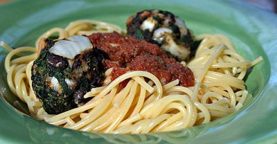 Vegan Spinach Meatballs - Dump and Go Dinner