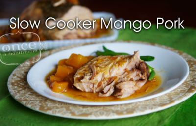 Slow Cooker Mango Pork - Lunch