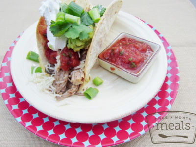 Slow Cooker Pork Tacos - Dump and Go Dinner