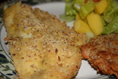 Almond Crusted Tilapia - Dump and Go Dinner