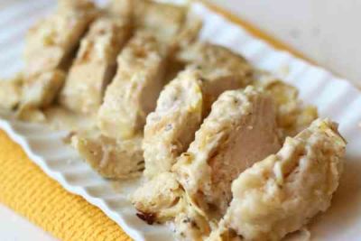 Creamy Artichoke Chicken - Dump and Go Dinner