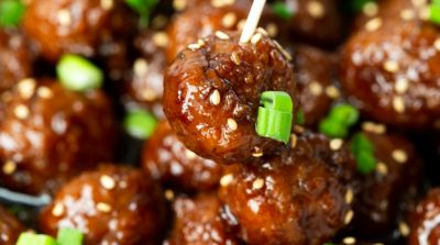 Instant Pot Mongolian Beef Meatballs - Dump and Go Dinner