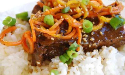 Slow Cooker Korean Style Short Ribs - Dump and Go Dinner