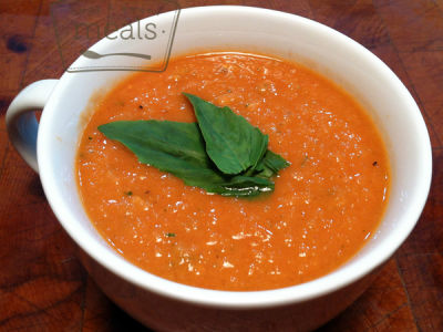 Basil Gazpacho - Lunch Version