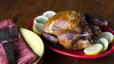 Juicy Roast Chicken - Dump and Go Dinner