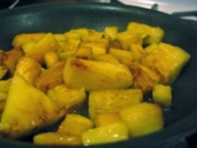 Sauteed Pineapple - Ready to Eat