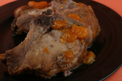 Orange Apricot Pork Chops in the Slow Cooker - Traditional - Dump and Go Dinner