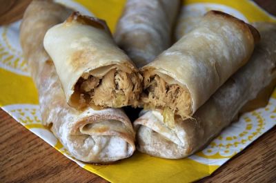 Sesame Lime Chicken Egg Rolls - Lunch Version