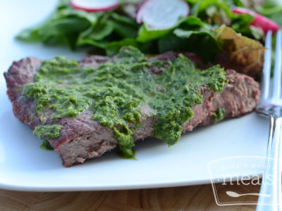 Beef Steaks in Herb Sauce - Dump and Go Dinner