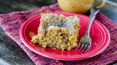 Instant Pot Pumpkin Coffee Cake - Gluten Free Dairy Free Version