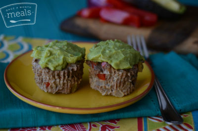 Mexican Meatloaf Cupcakes