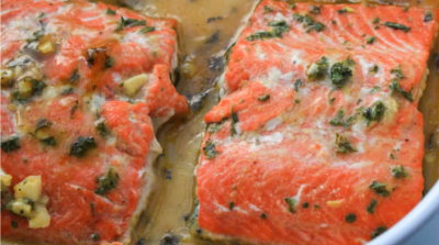 Honey Dijon Baked Salmon - Ready to Eat Dinner