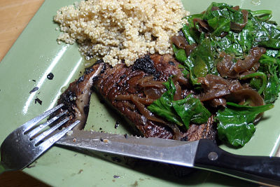 Vegan Portabello Steaks