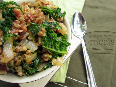 Grains and Greens Salad - Lunch Version