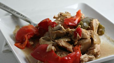 Slow Cooker Paleo Thai Chicken - Lunch Version