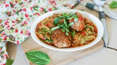 Pesto Meatballs - Dump and Go Dinner