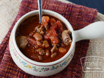 A Man's Chili - Dump and Go Dinner