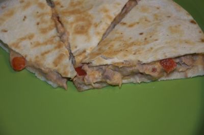 Tuna Melt Quesadilla - Lunch Version