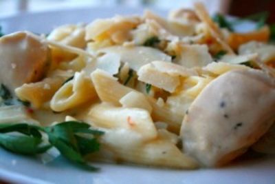 White Cheddar Chicken Pasta