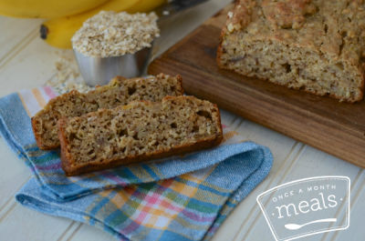 Oatmeal Banana Bread