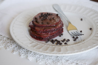 Red Velvet Pancakes